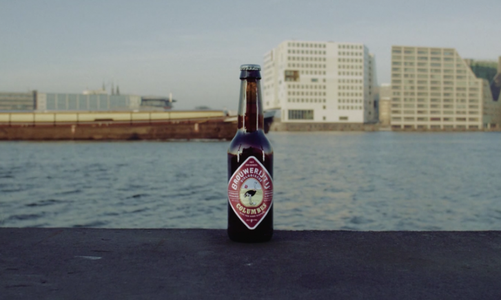 Columbier bier aan het water